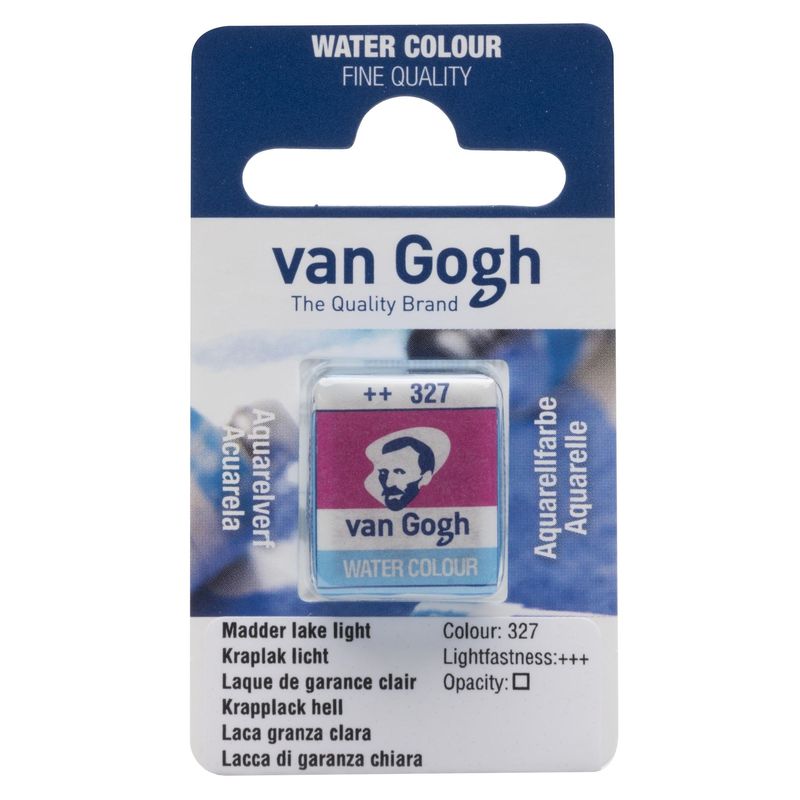 Van Gogh half pan Madder Lake Light 327