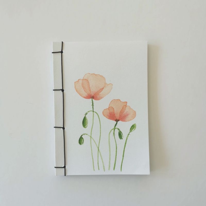 ARTivity Notebook poppies