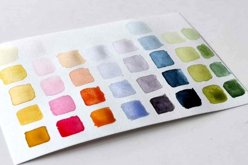 Wildflower 2 BLUE EDITION - DIY akvarelkit med vilde blomster