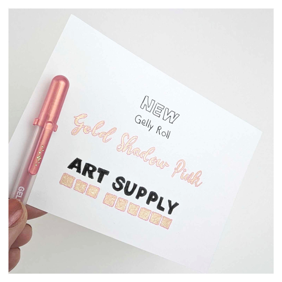 Sakura Gelly Roll, gold shadow green or pink