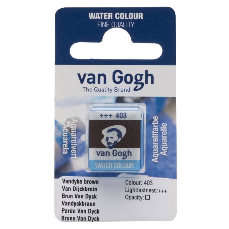 Van Gogh half pan Vandyke Brown 403