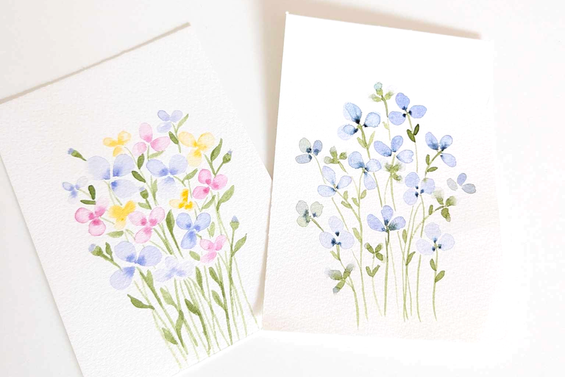 Digital kreativ workshop - artboxen Spring Flowers Collection