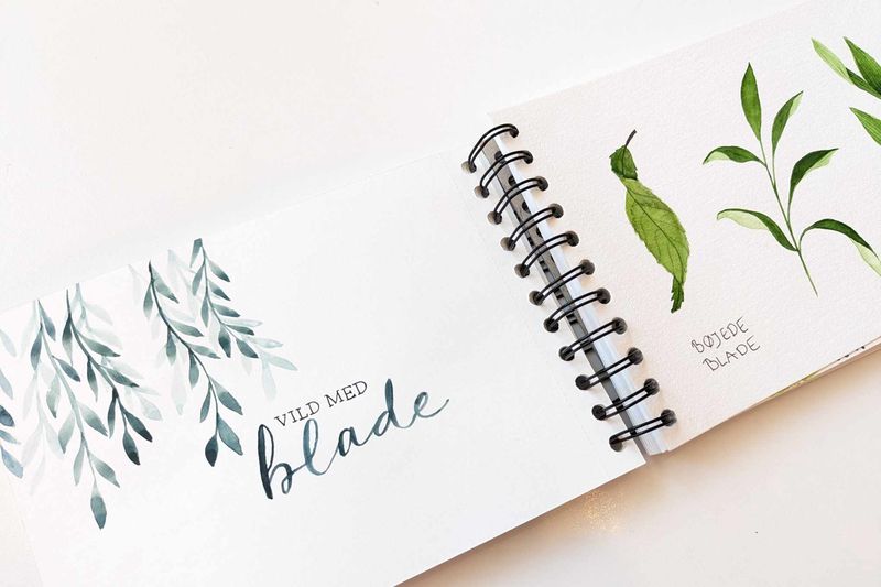 blade sketchbook akvarel