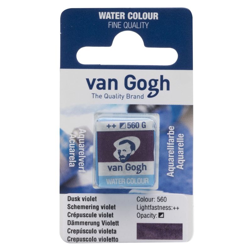 Van Gogh half pan Dusk Violet 560