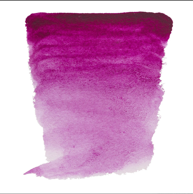 Akvarelmaling - Van Gogh half pan Quinacridone Purple Red 592