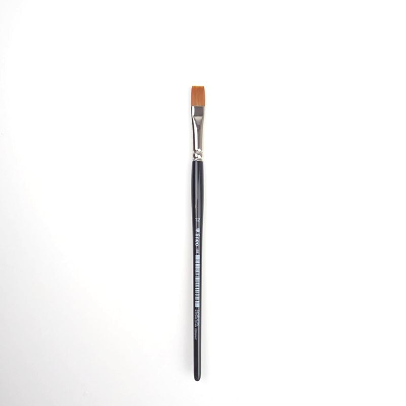 Akvarelpensel, flad nr 12