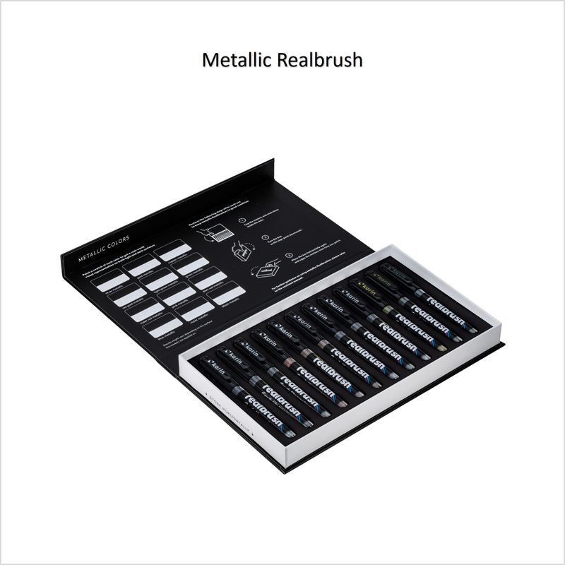 Karin Realbrush Pro Metallic sæt