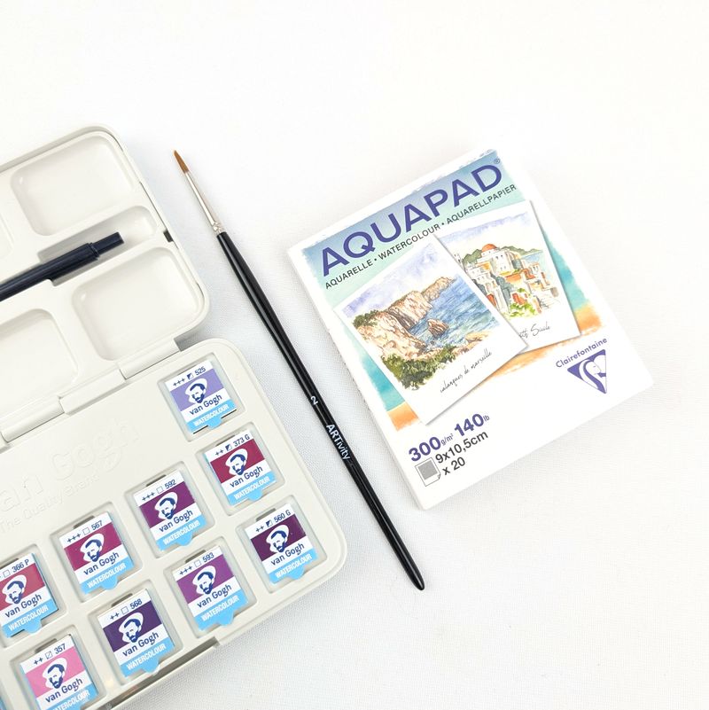 Akvarel blok Aquapad 9x10,5 cm