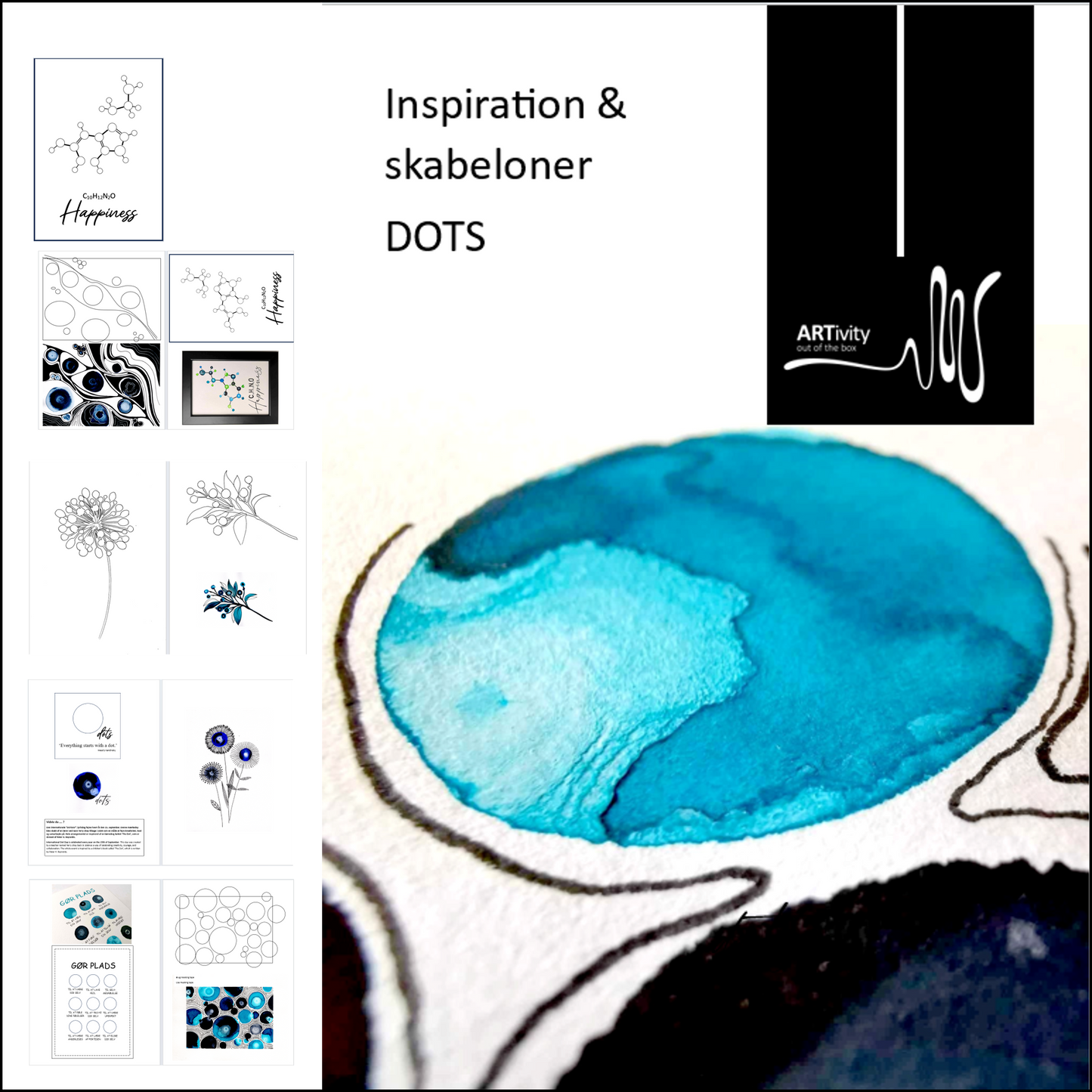Skabeloner & inspriation Dots