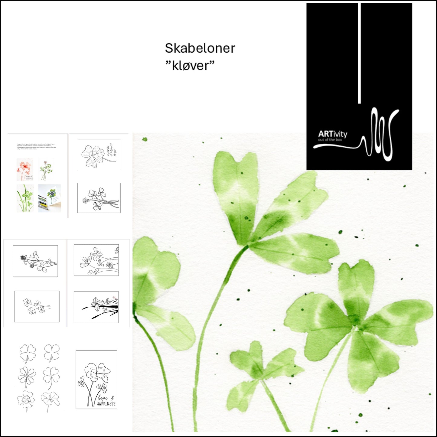 Skabeloner "Kløver"