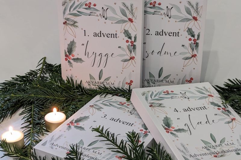 Digital adventskalender med julekrea