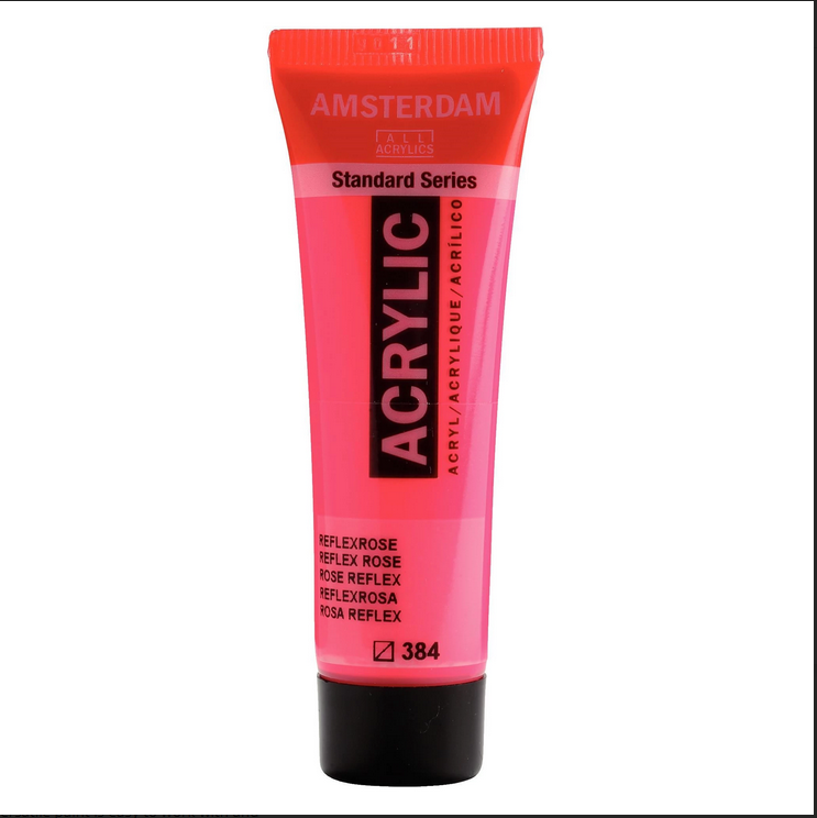 Amsterdam Studie Akrylfarve 20 ml. neon pink