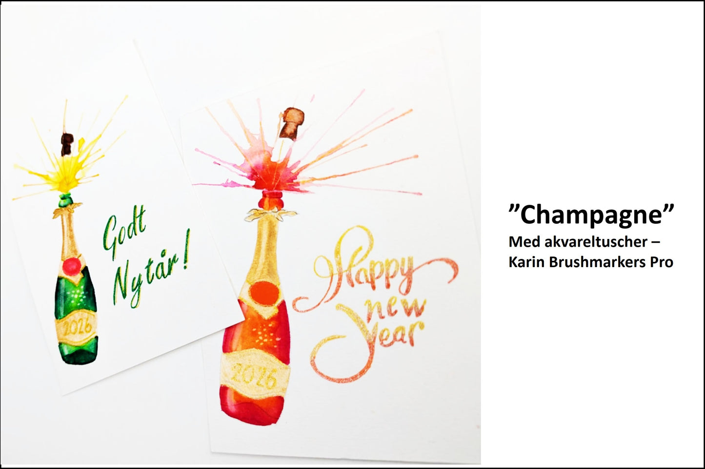 Creative hour - NEW YEAR - Champagne