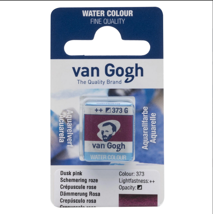 Akvarelmaling - Van Gogh half pan Dusk pink 373
