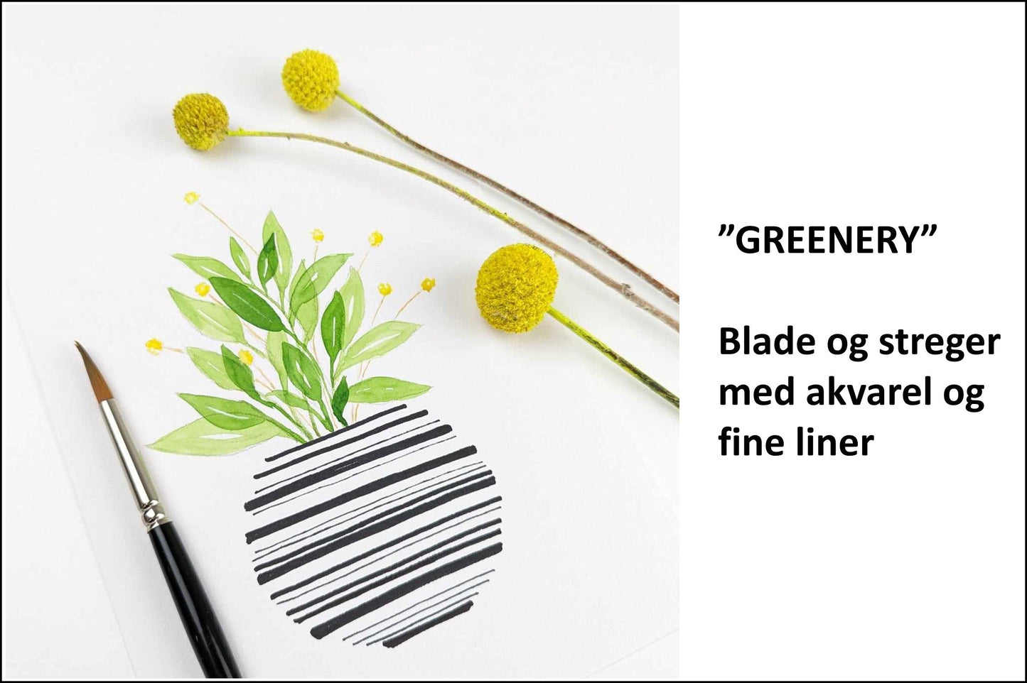 Creative hour - GREENERY