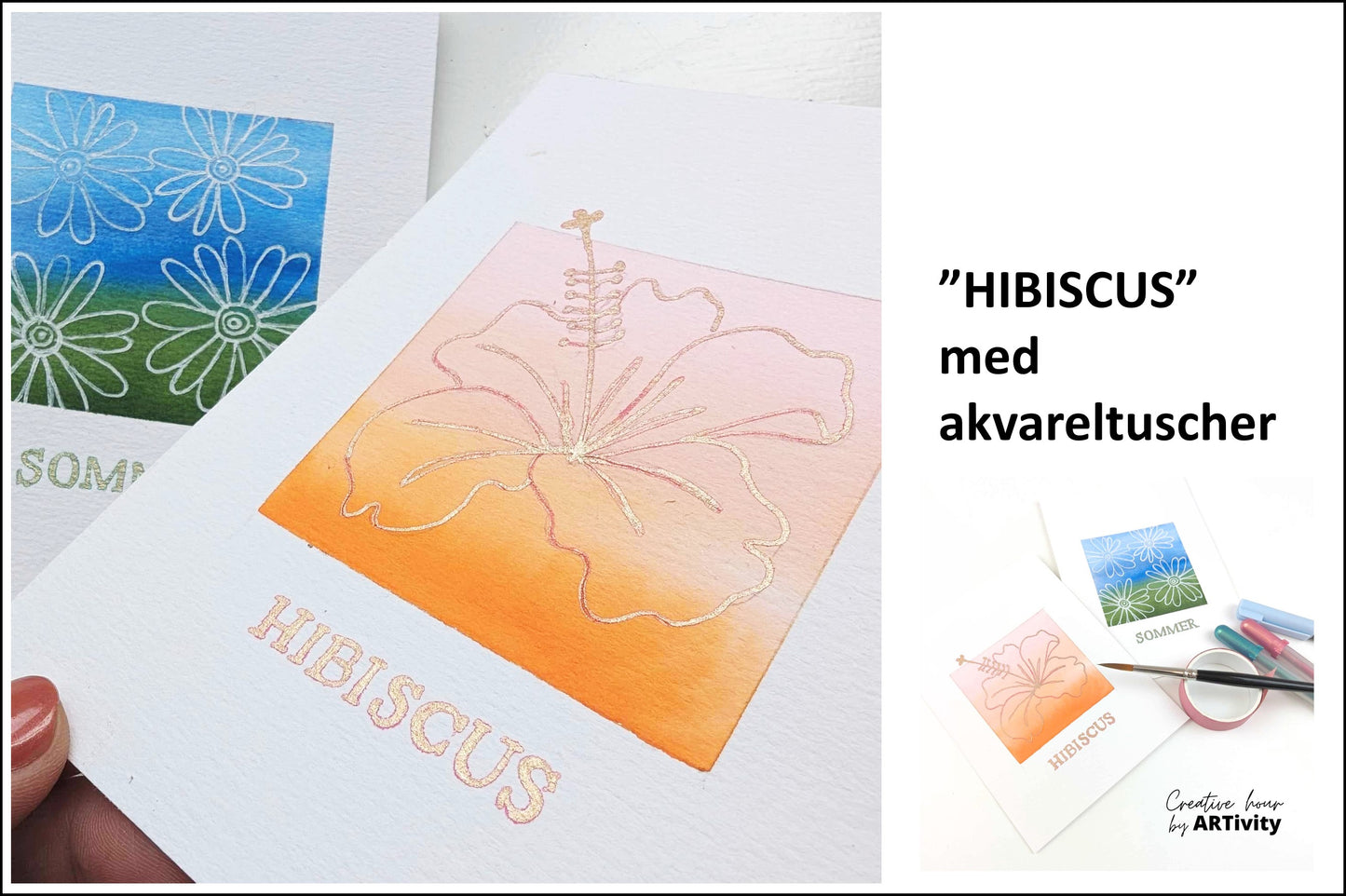 Creative hour - HIBISCUS