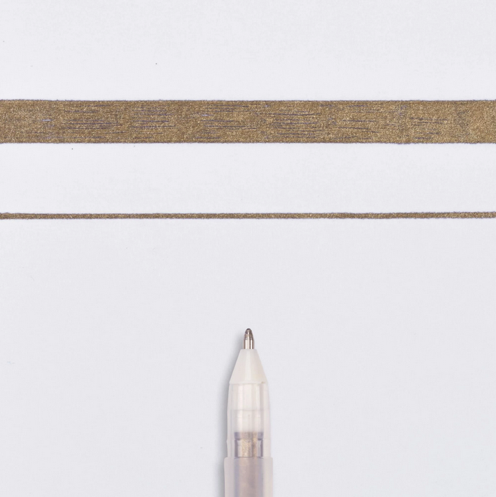 Sakura Gelly Roll, gold shadow