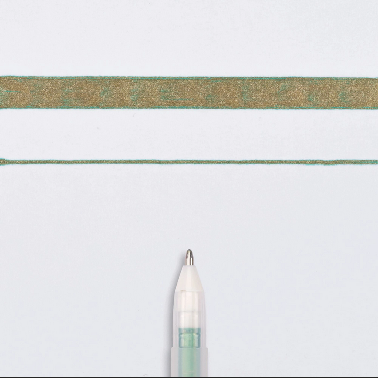 Sakura Gelly Roll, gold shadow green or pink
