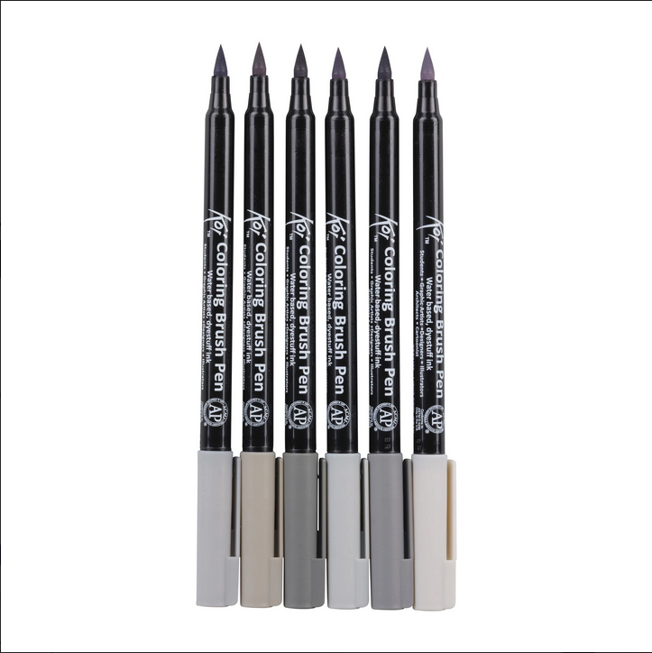 Sakura KOI brush pen set urban