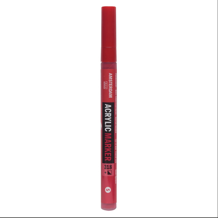 Akryl Marker 2 mm carmine red 318