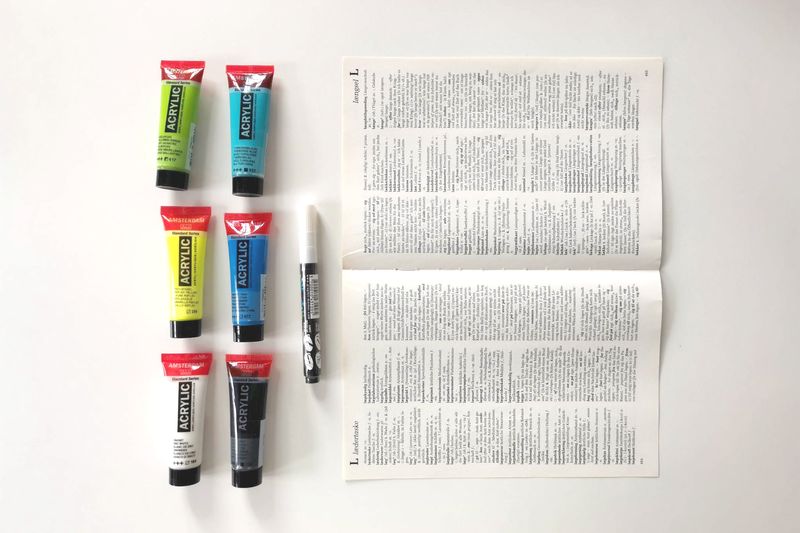 Materialepakke Art Journal Workshop Ripples