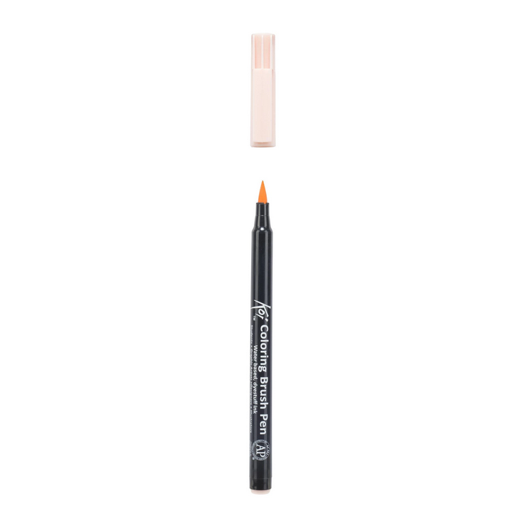 Koi Coloring Brush Pen pale orange akvareltusch