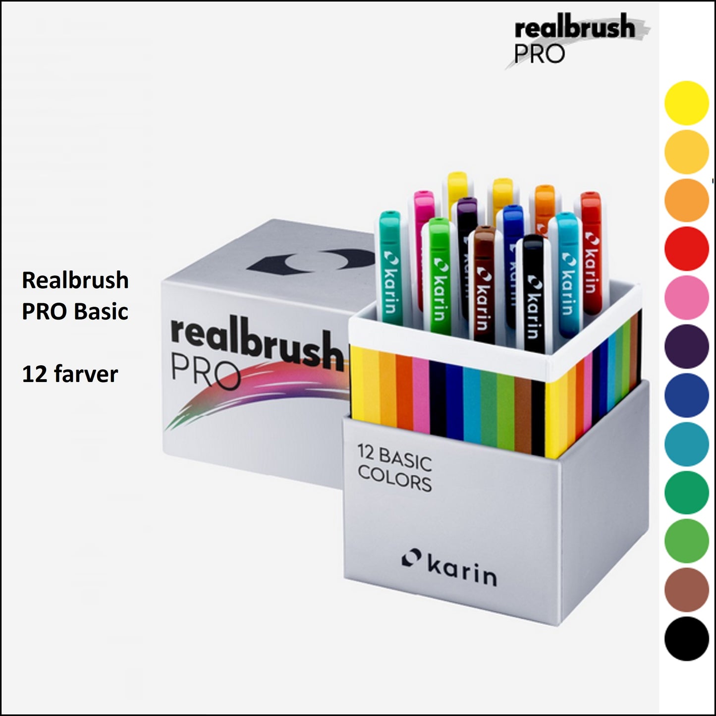 Karin Realbrush Pro Basic sæt
