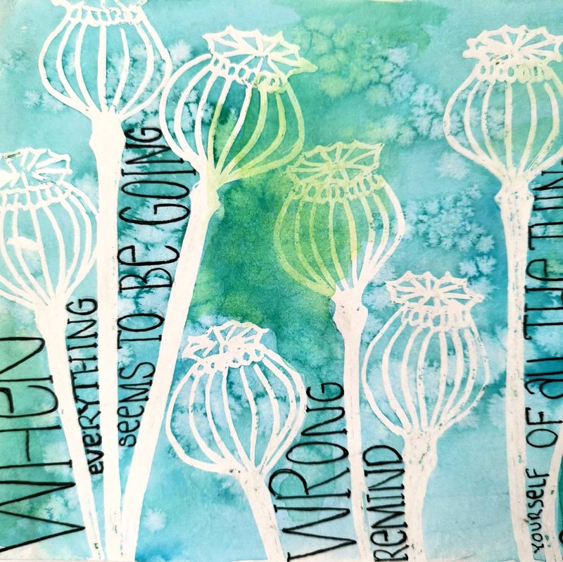 Skabeloner Valmuefrøstande / Poppy seed pods