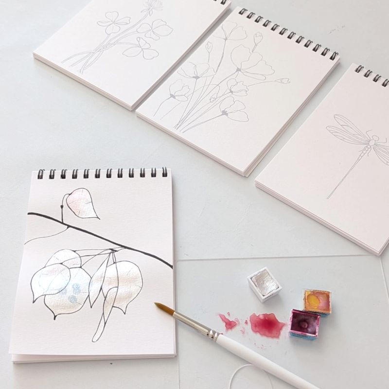 ARTivity A6 Notesblok med spiralryg med motiv