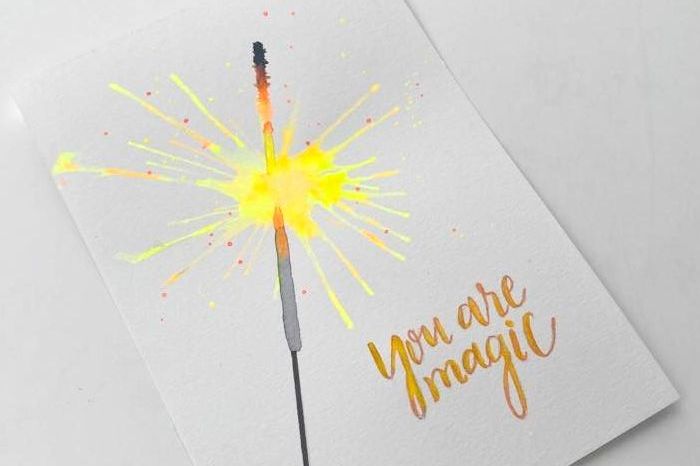Creative hour - NEW YEAR SPARKLER / Stjernekaster