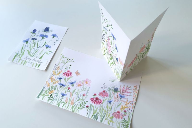 Akvarelworkshop for begyndere - vilde blomster i HOLTE 11.2.26