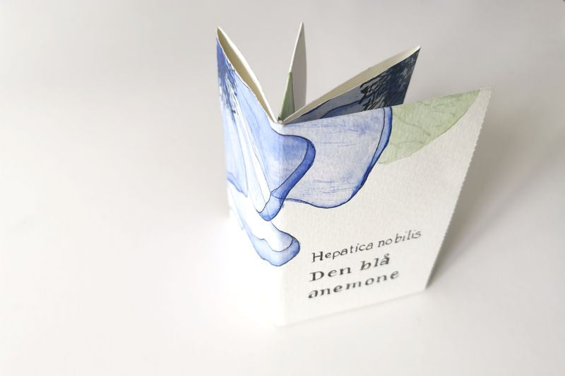 kunstnerisk zine bog akvarel