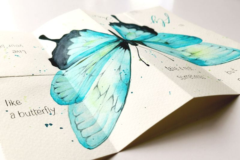 Butterfly watercolour