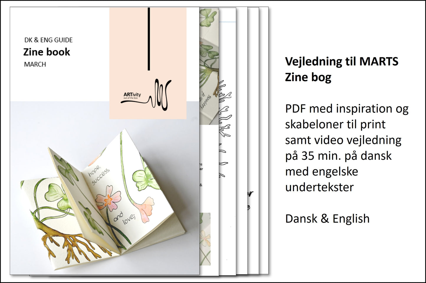En kunstnerisk Zine-bog, MARTS