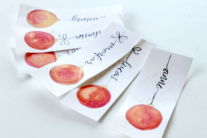 Adventspakke idé - julekugler digital løsning