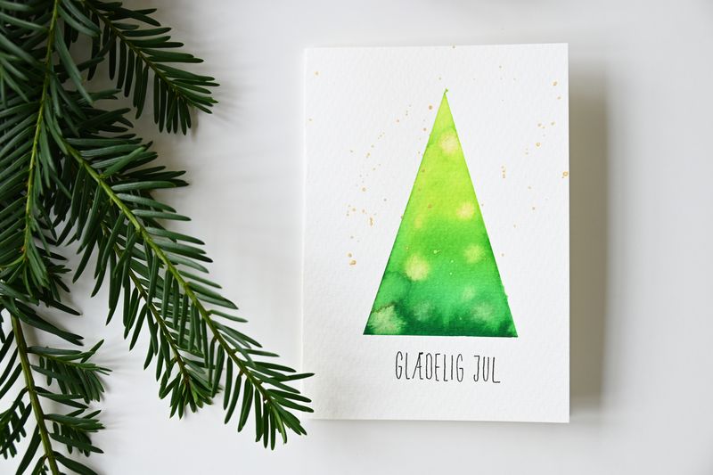 Adventspakke idé - juletræer digital løsning