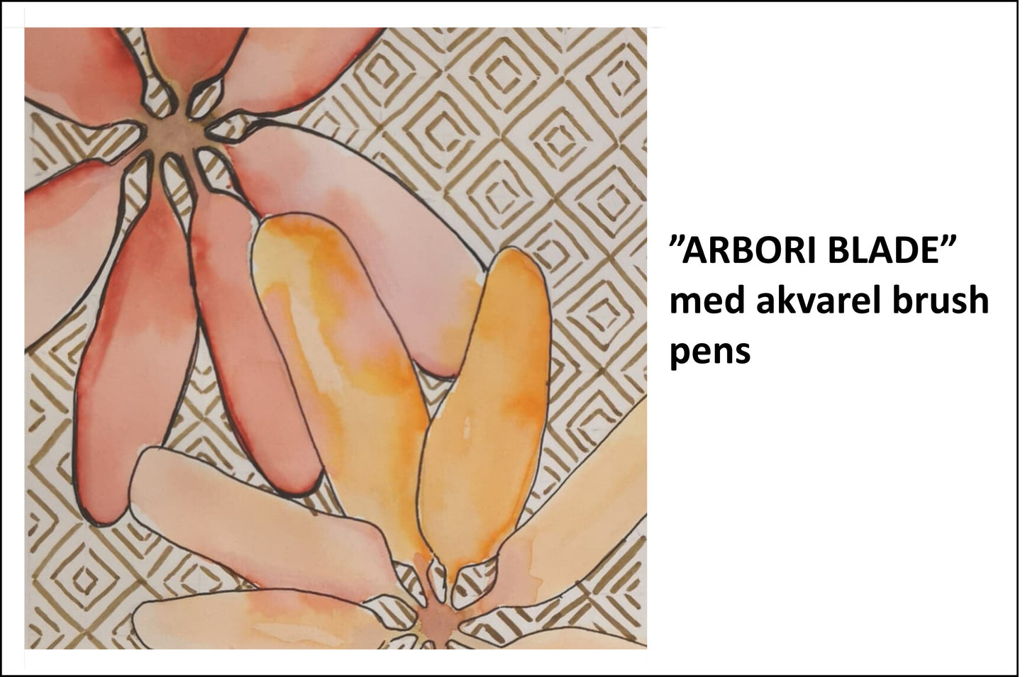 Mini akvarel workshop online