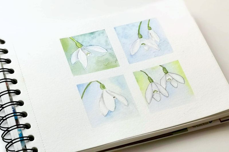 Creative hour - SNOWDROP
