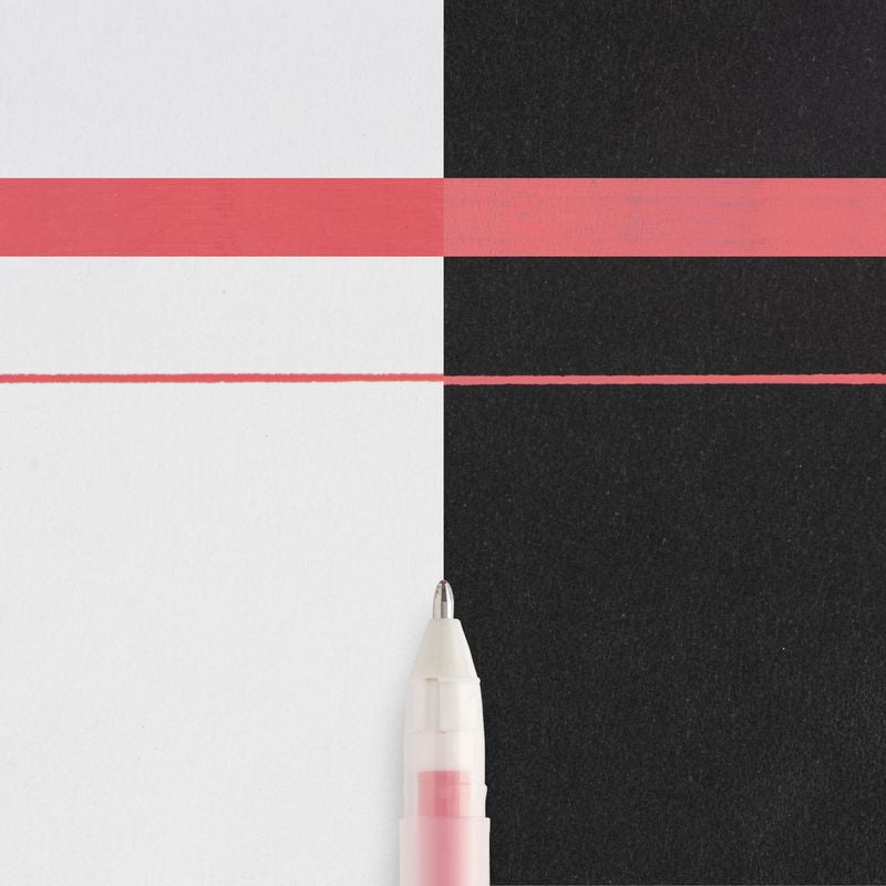 Sakura Gelly Roll Moonlight 10 Red Gel Pen