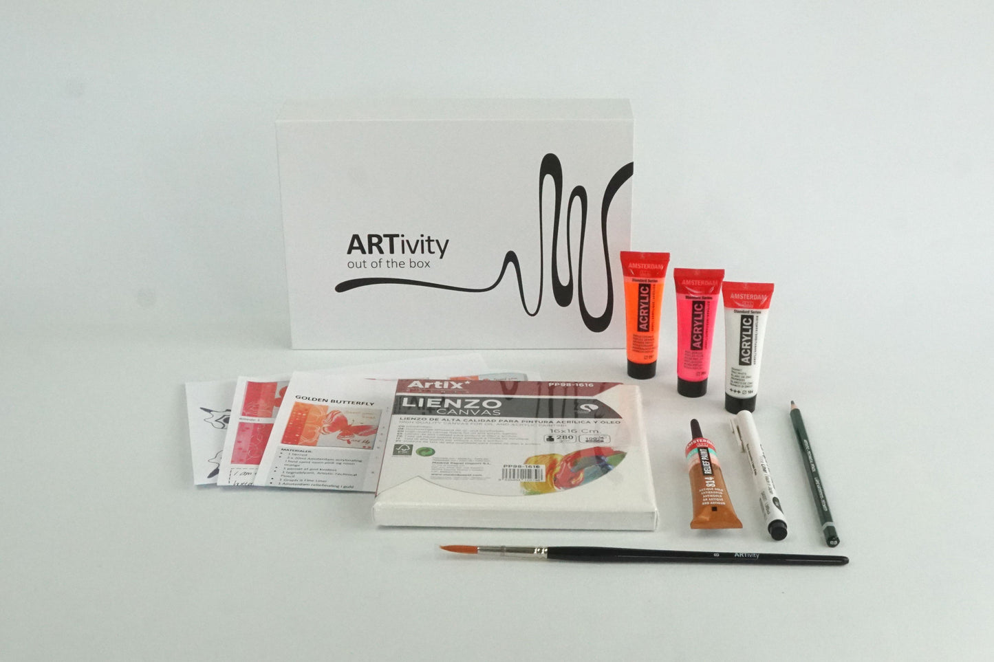 DIY artbox kunstidé