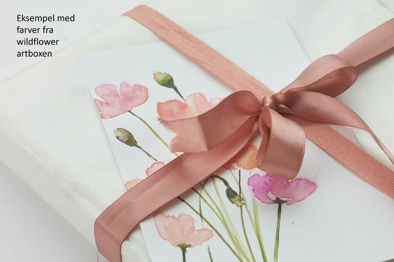 Poppies - DIY akvarelkit med valmuer