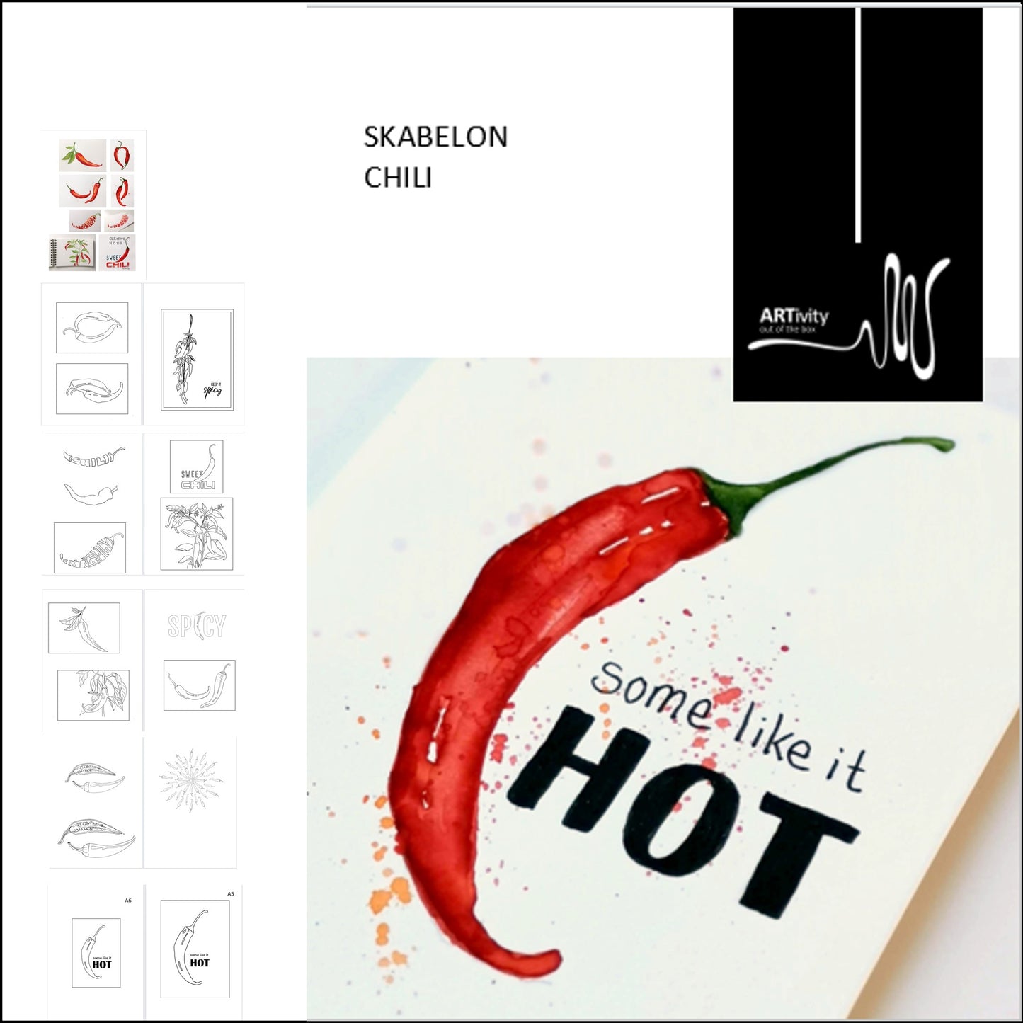 Skabeloner Chili