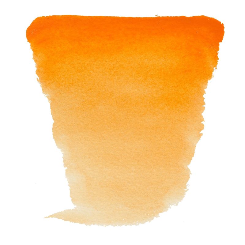 Akvarelmaling - Van Gogh half pan Permanent orange 266