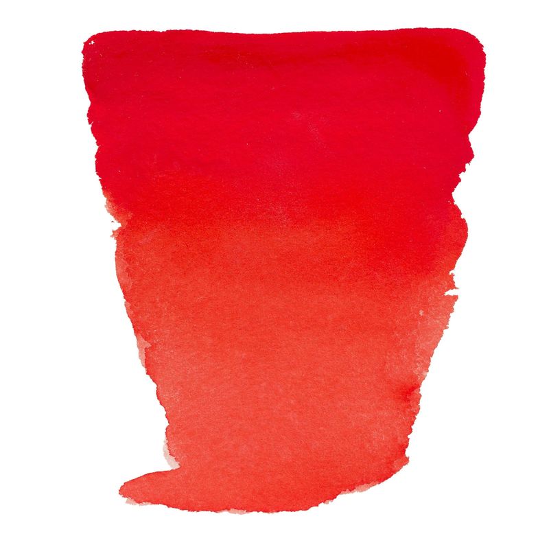 Akvarelmaling - Van Gogh half pan Permanent red light 370