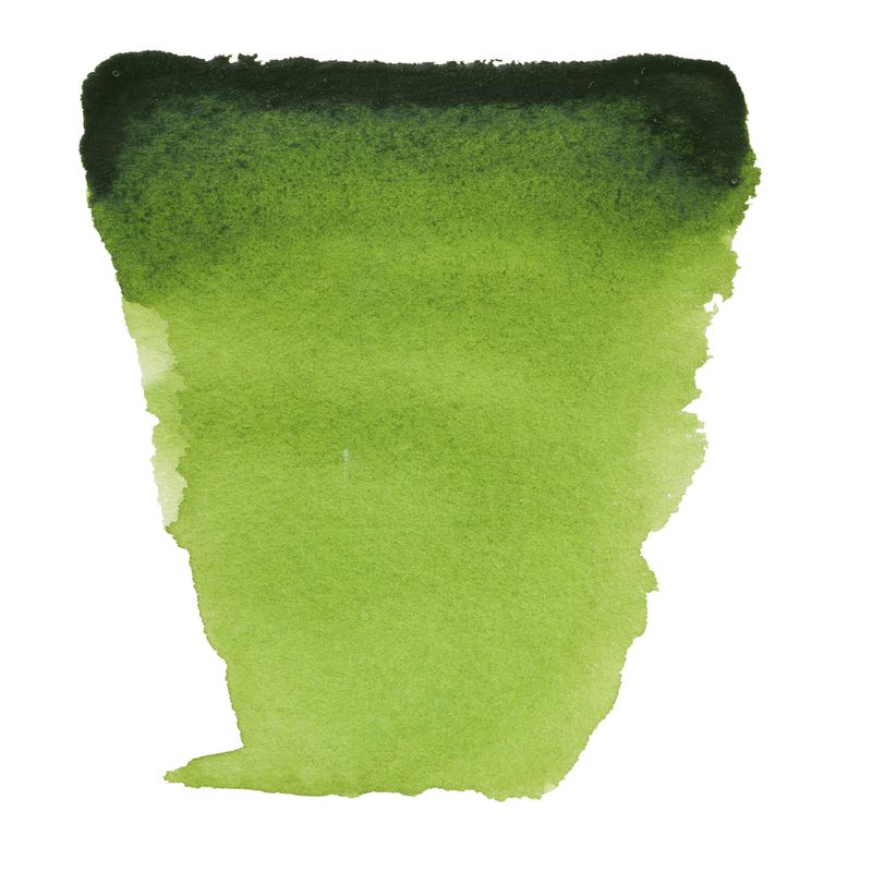 Akvarelmaling - Van Gogh half pan Sap green 623