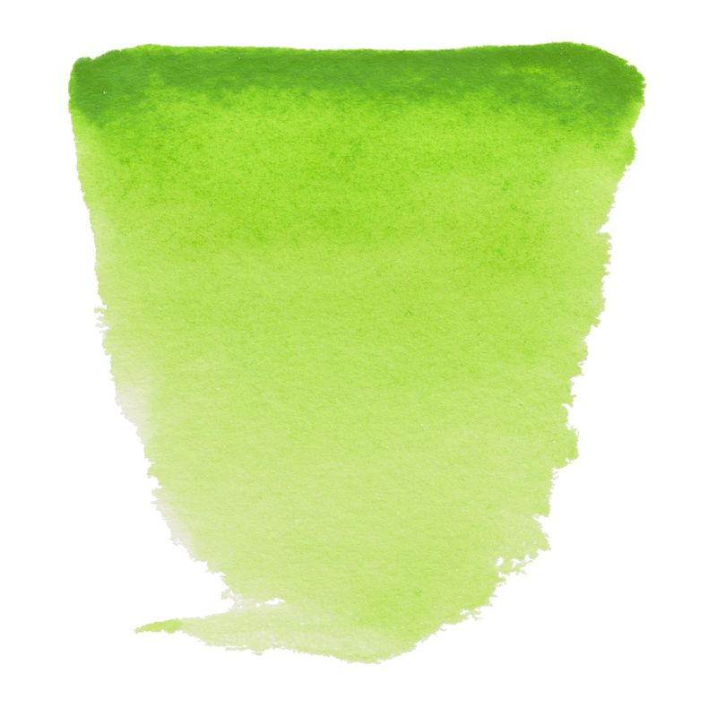 Akvarelmaling - Van Gogh half pan Perm. yellowish green 633