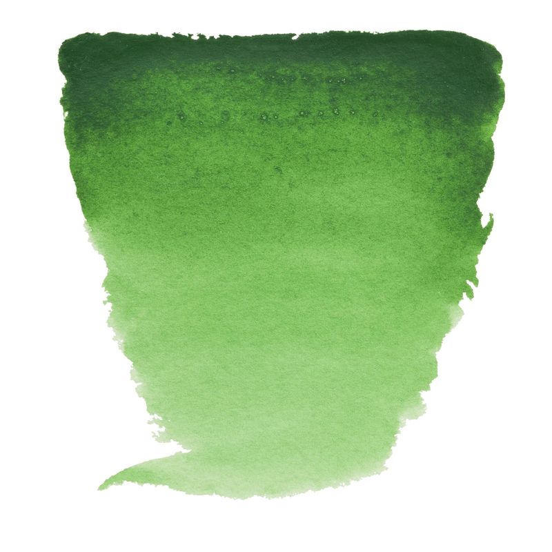 Akvarelmaling - Van Gogh half pan Hooker green light 644