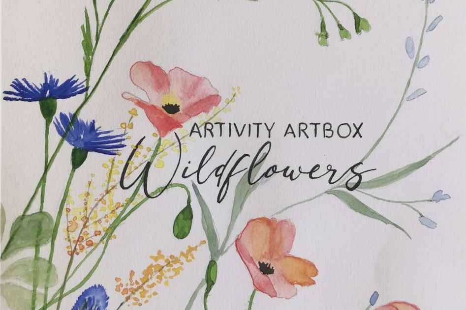 Akvarel kursus wildflower