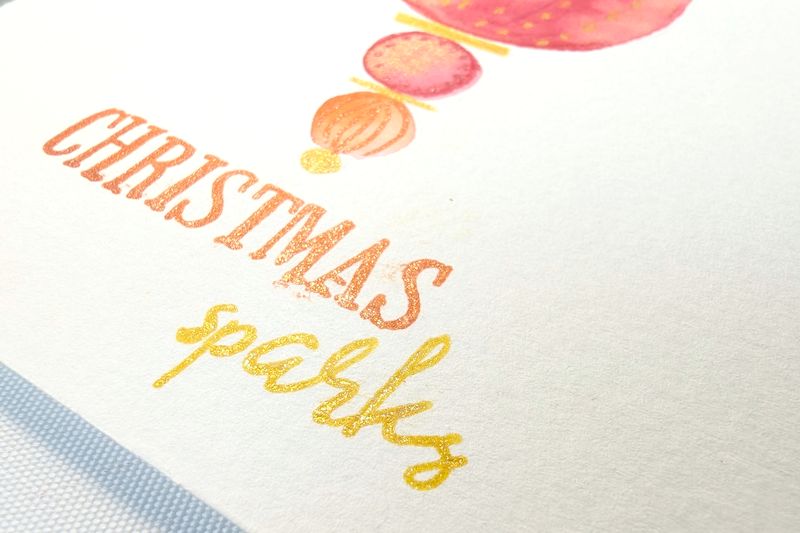 Jule Brushmarker Workshop - Christmas Sparks på Frederiksberg 8.dec.