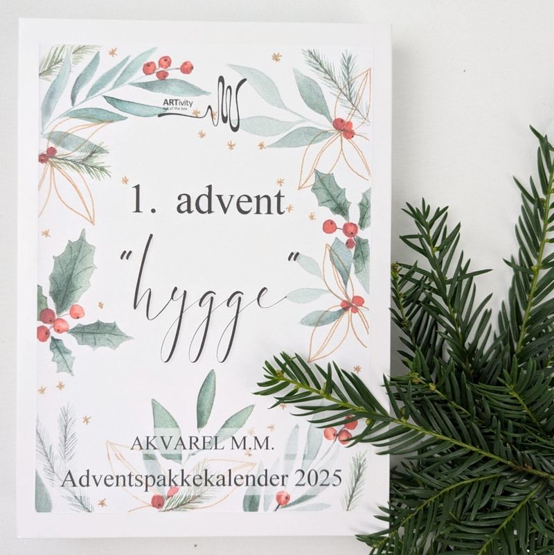 Akvarel adventsgave
